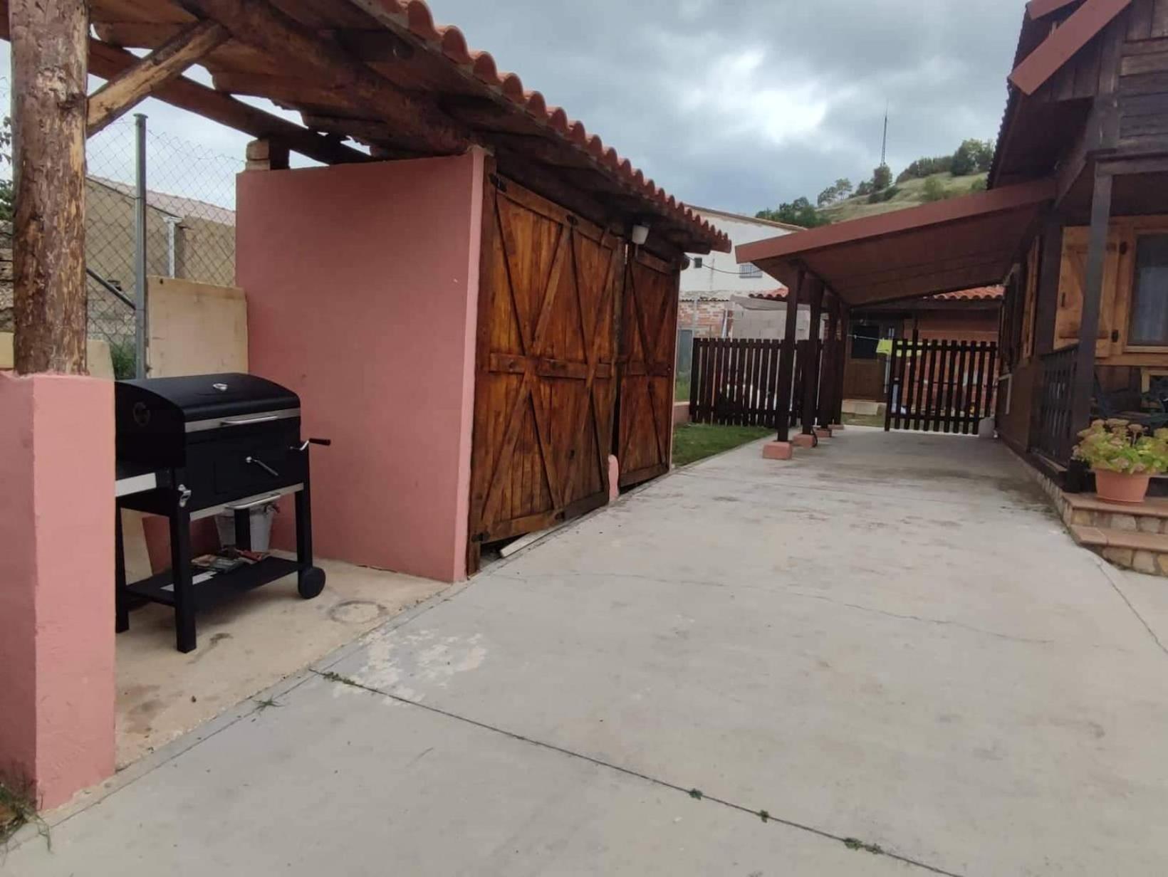 Cabana De Madera Especial Y Acogedora Cardenete Szoba fotó